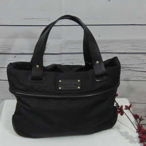 Kate Spade Leather & Nylon Tote